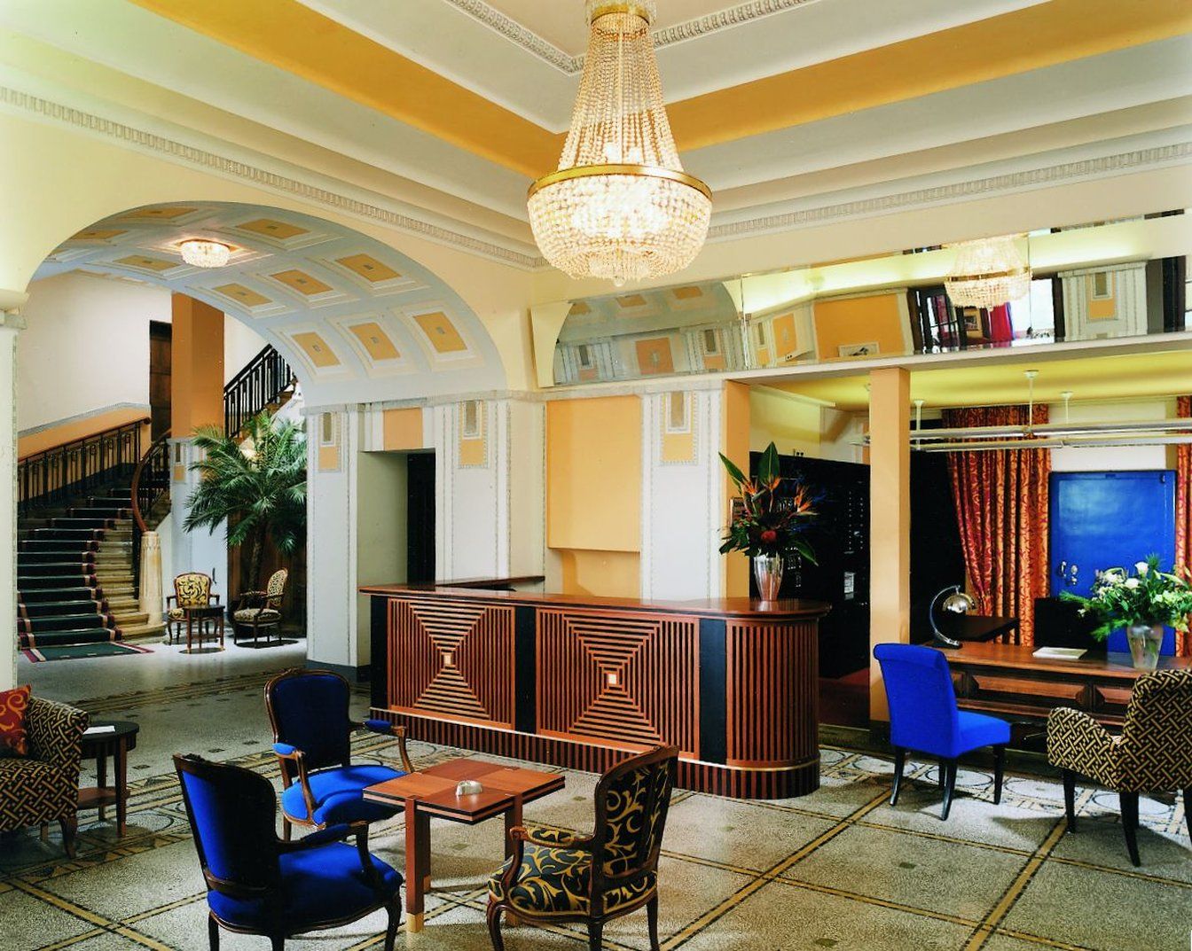 Art Deco Hotel Montana Lucerne Interior photo